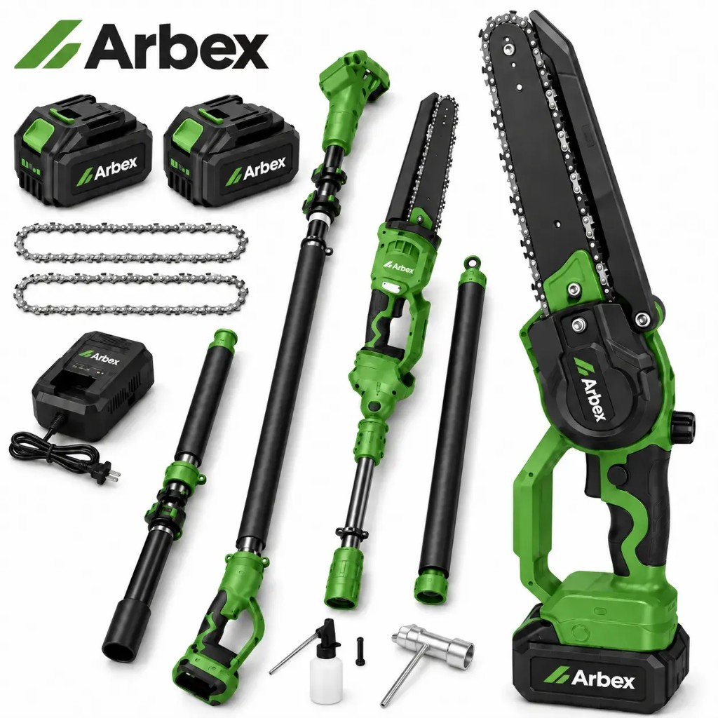 Arbex™ sega elettrica telescopica 2 in 1
