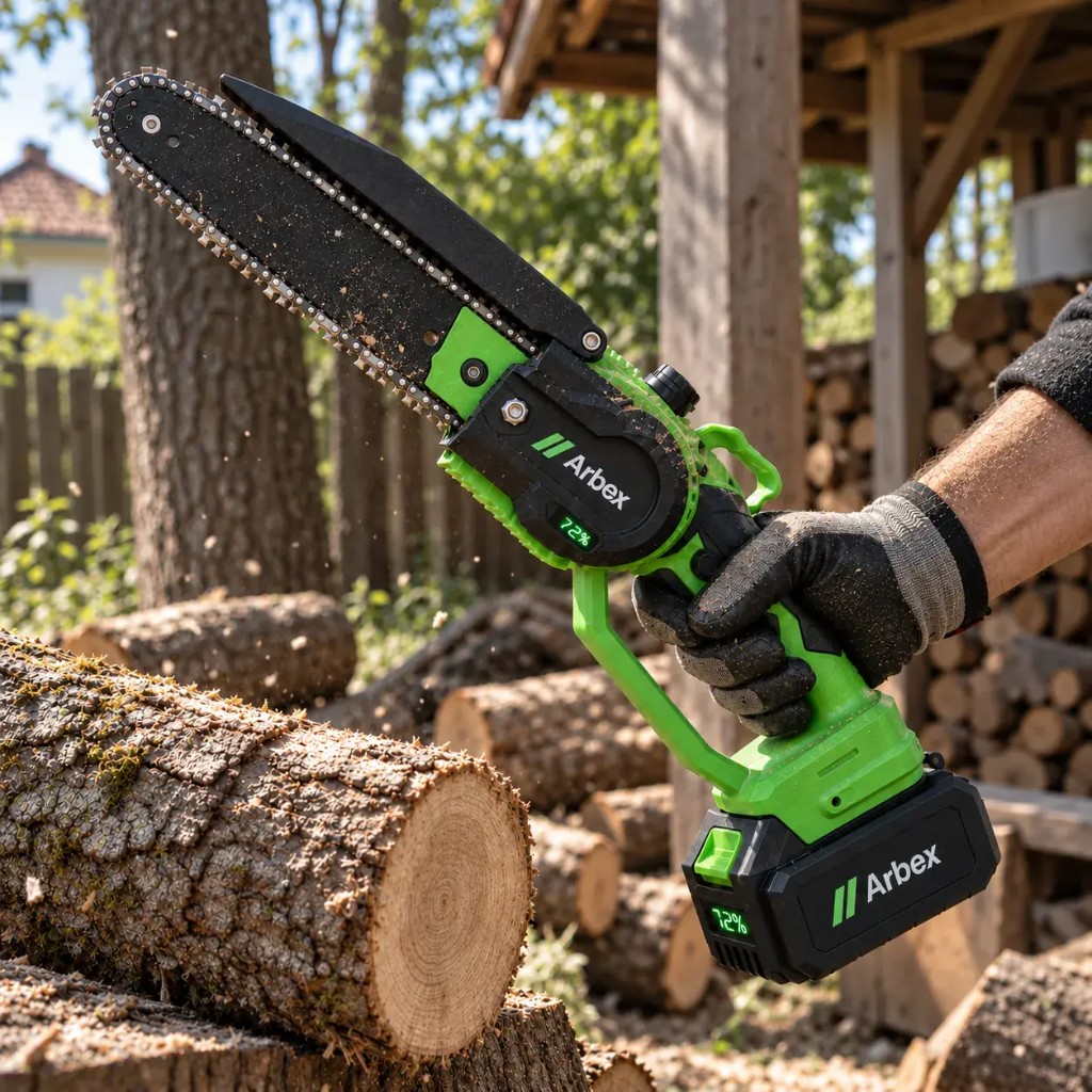 Arbex™ usata per tagliare legna da ardere