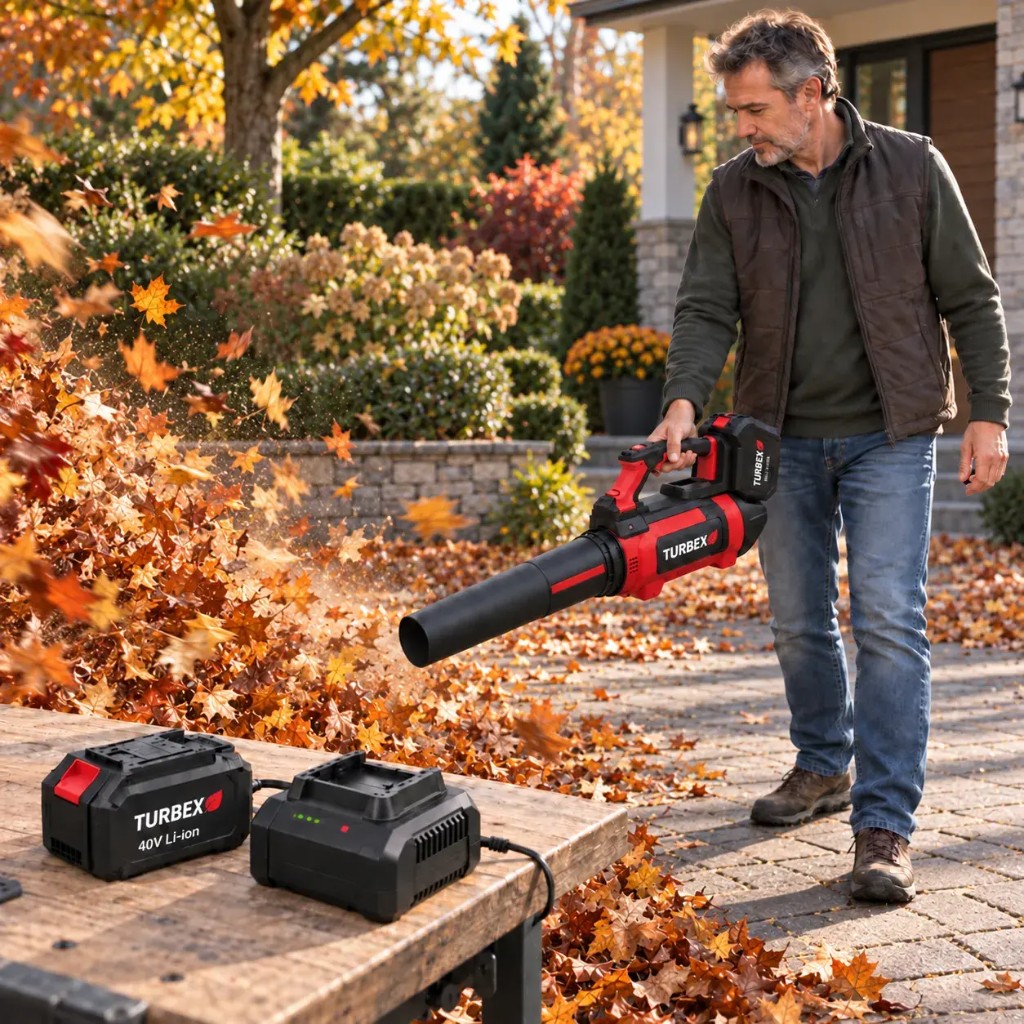 Turbex doppia batteria ricaricabile per un lavoro senza interruzioni